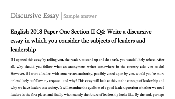 english composition essay examples